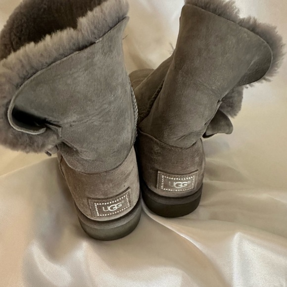 Ugg grey boots Sz 10 - Picture 6 of 7